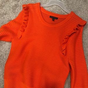 Banana Republic Ruffle Knit Sweater